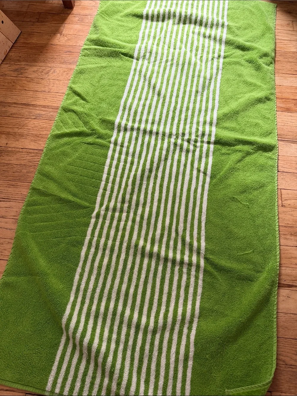 Vintage Striped Beach Towel